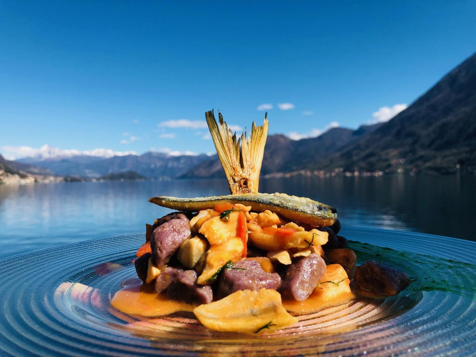 Villa Belvedere Como Lake Relais Argegno Exterior foto